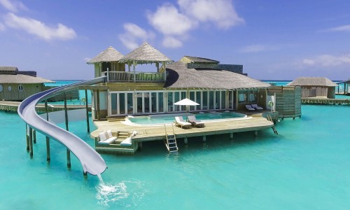 1-Bedroom Water Retreat with Slide